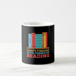 Taza De Café Lectura - 100% de posibilidades de leer libro grac