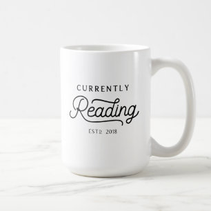 Taza De Café Lectura actual Establecida 2018 mug
