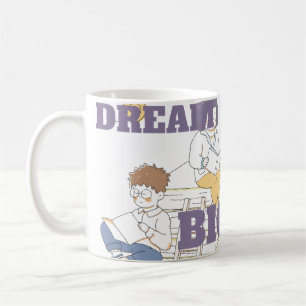 Taza De Café Lectura de grandes sueños