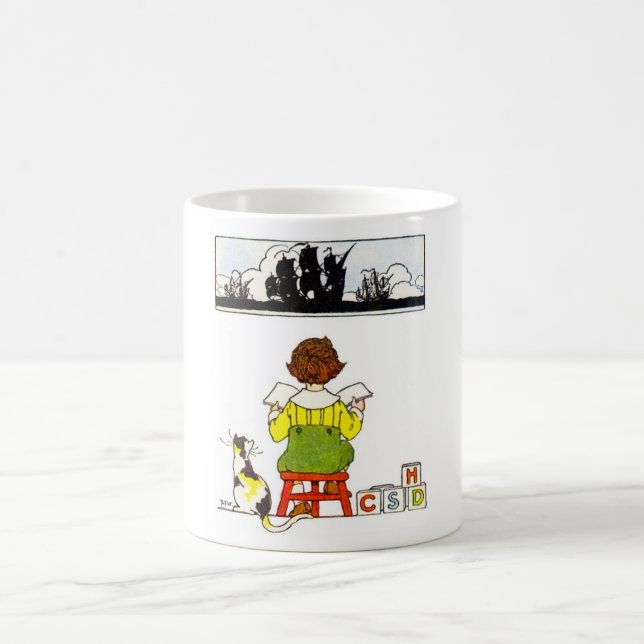 Taza De Café Lectura de niños (Centro)