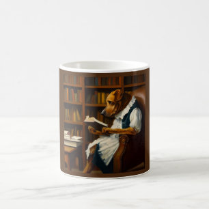 Taza De Café Lectura de perros
