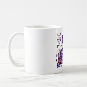 Taza De Café Lectura de Tarot Fantasma Arte Místico de Hallowee