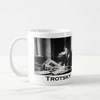 Taza De Café Lectura de Trotsky "el militantes "