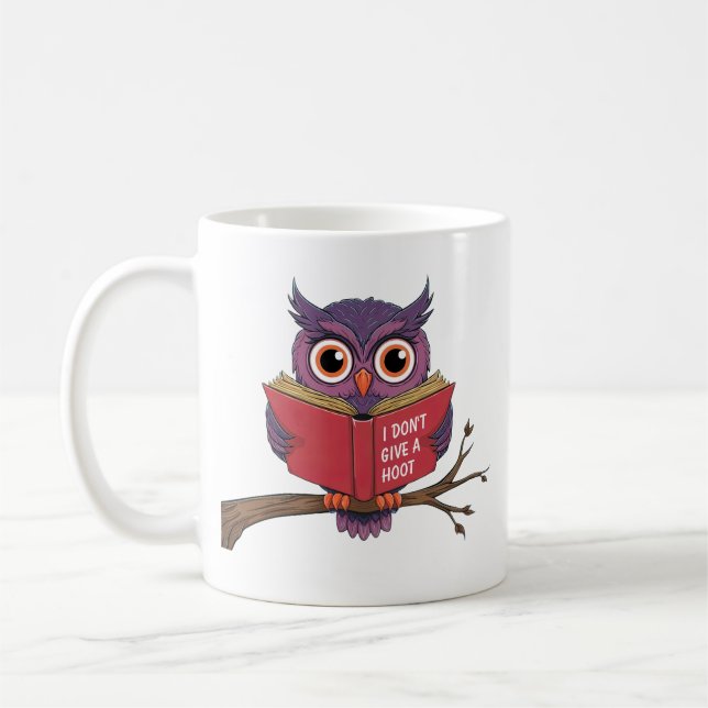 Taza De Café Lecturas de búho (Izquierda)