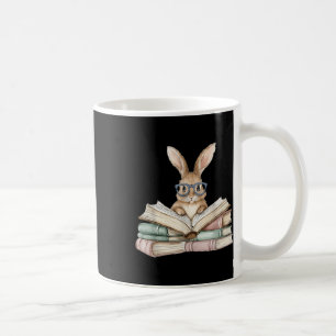 Taza De Café Lecturas interesantes de libros de conejito Gles d