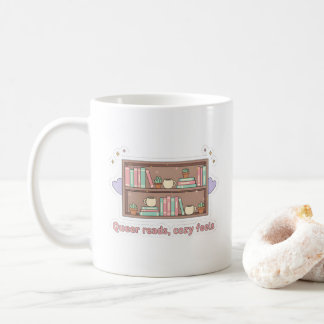 Taza De Café Lecturas queer, sentimientos acogedores: estética
