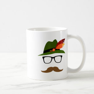 Taza De Café Lederhosen German Face Gles Halloween