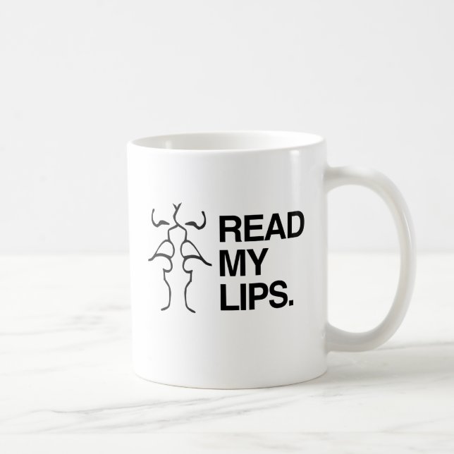 TAZA DE CAFÉ LEE MIS LABIOS (Derecha)