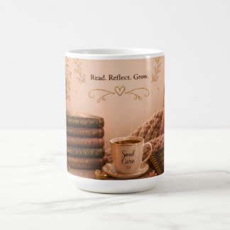 Taza De Café Lee. Reflexiona. Crece.