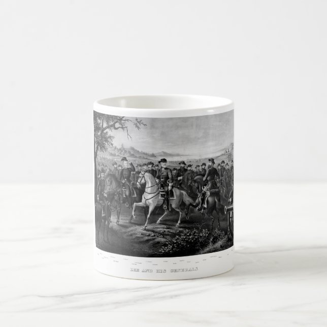 Taza De Café Lee y sus generales (Centro)