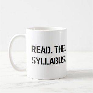 Taza De Café leer el programa del curso