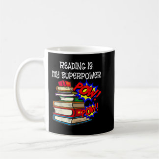 Taza De Café Leer es el mejor superhéroe de mi superpotencia en