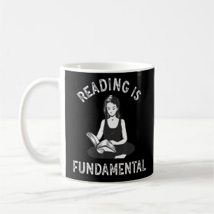 Taza De Café Leer es fundamental para la literatura geek litro 
