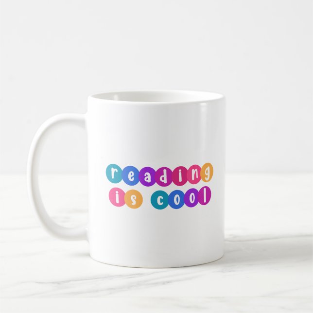 Taza De Café Leer es genial (Izquierda)