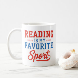 Taza De Café Leer es mi deporte favorito