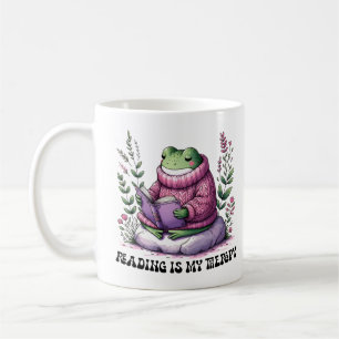 Taza De Café Leer es mi terapia