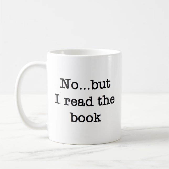 Taza De Café Leer la ficha del libro (Izquierda)