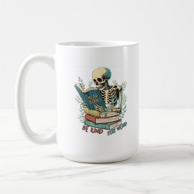 Taza De Café Leer libros (Izquierda)