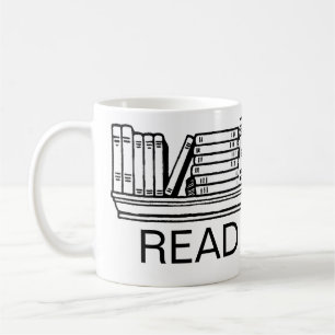 Taza De Café Leer libros