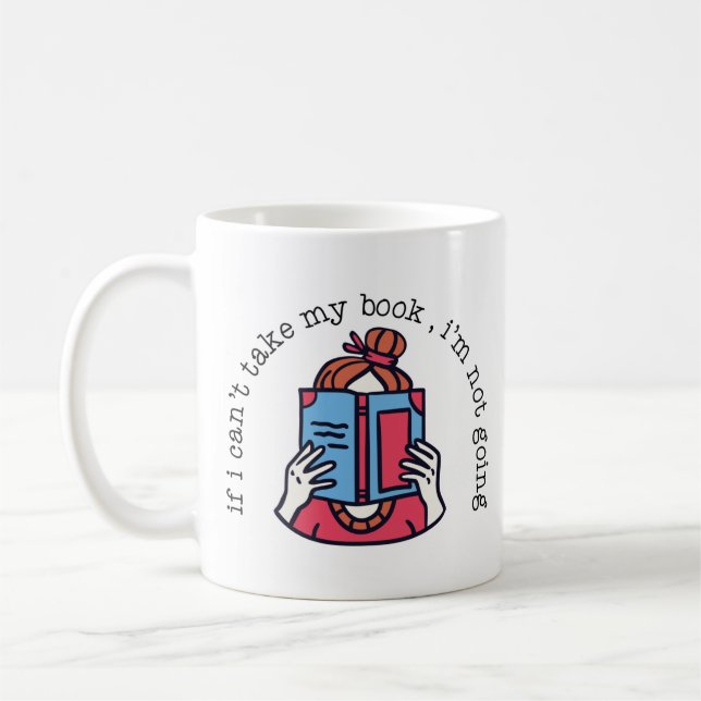 Taza De Café Leer literatura si no puedo llevar mi libro no lo  (Izquierda)