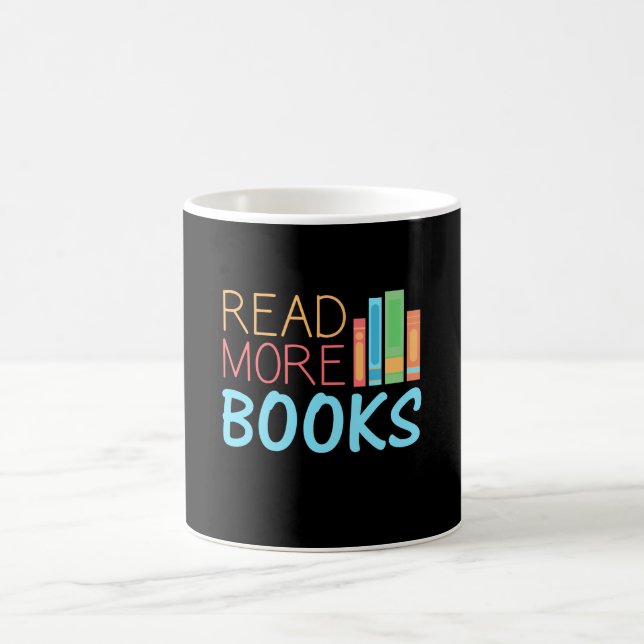 Taza De Café Leer más libros (Centro)