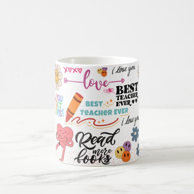 Taza De Café leer más libros (Centro)