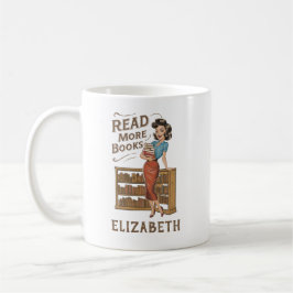 Taza De Café Leer más libros Bookish Lover Cita