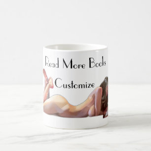 Taza De Café Leer más libros Thunder_Cove