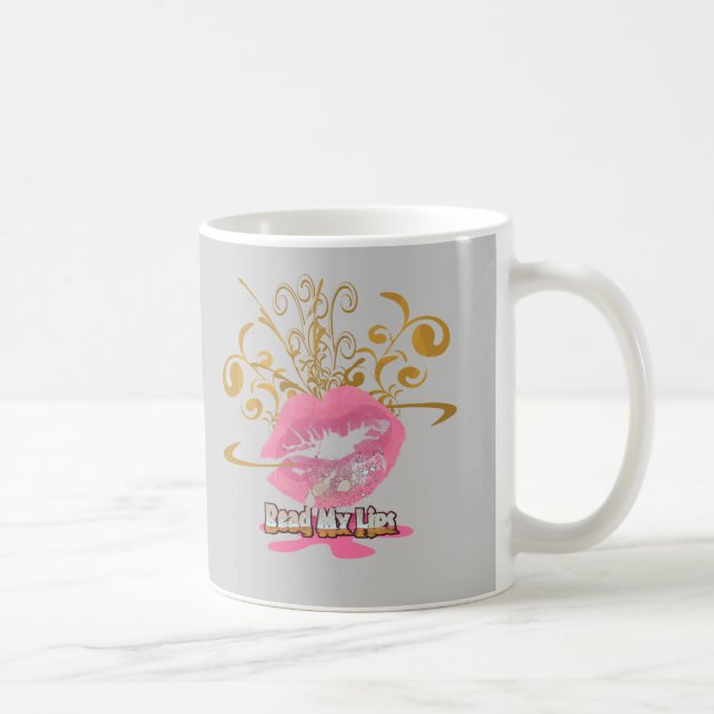 Taza De Café Leer mis labios (Derecha)