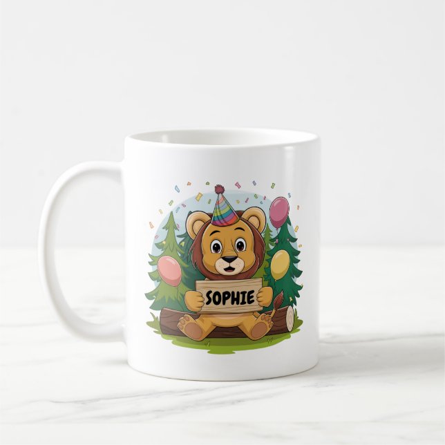 Taza De Café Leeuw Verjaardag (Izquierda)