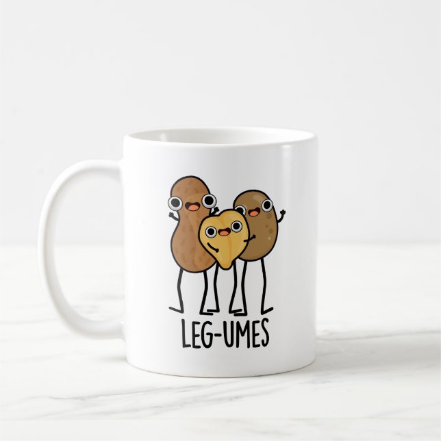 Taza De Café Leg-umes Funny Legume Pun (Izquierda)