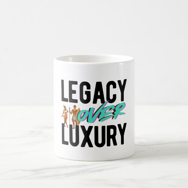 Taza De Café Legacy Over Luxury | (Centro)