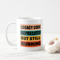 Legado de código divertido de programador Retro