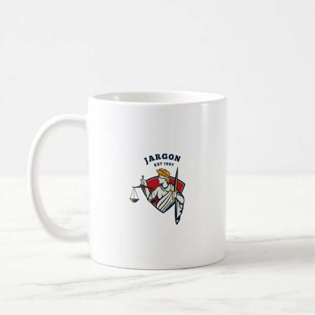Taza De Café Legal Jargon mug regalos graciosos de chiste para  (Izquierda)