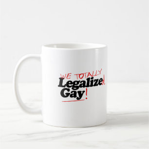Taza De Café Legalización total de la homosexualidad