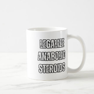 Taza De Café Legalizar Esteroides Anabólicos Gimnasio Culturism