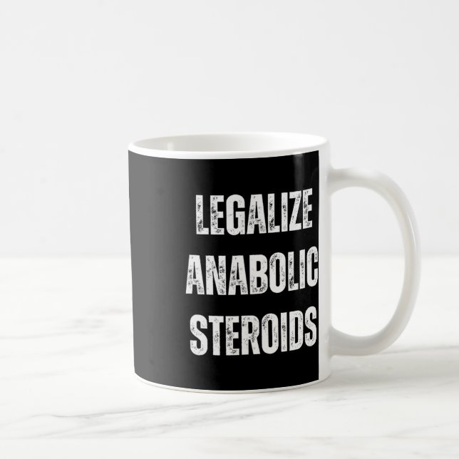 Taza De Café Legalizar La Construcción De Cuerpos De Gimnasio E (Derecha)