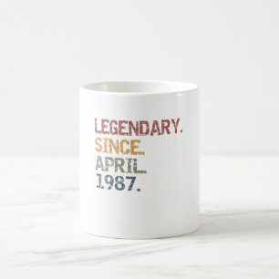 Taza De Café Legendario desde abril de 1987
