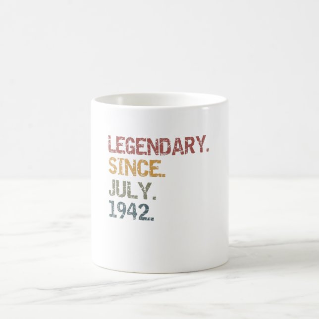 Taza De Café Legendario desde julio de 1942 (Centro)
