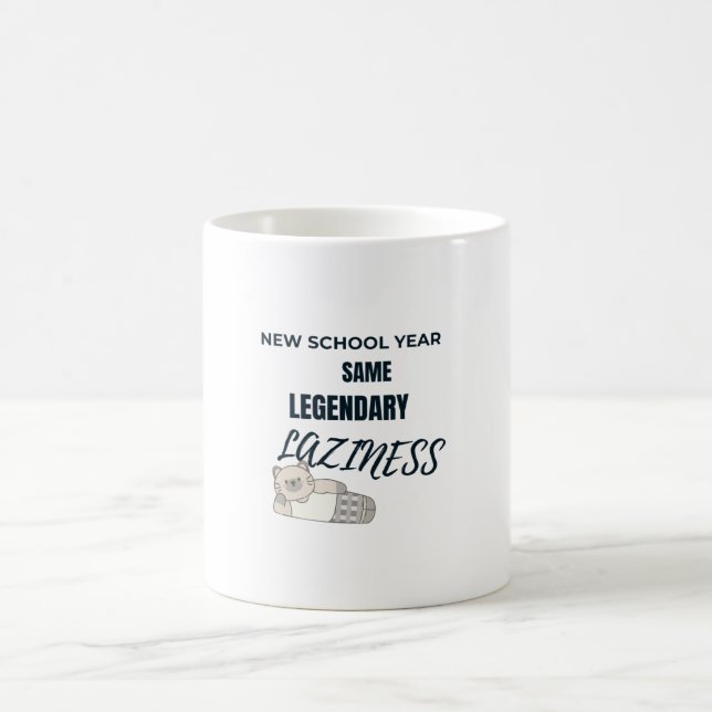 Taza De Café Legendary Laziness School Mug (Centro)