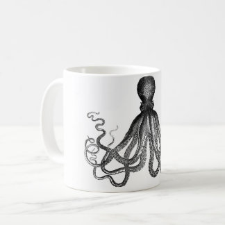 Taza de café Leggy del pulpo