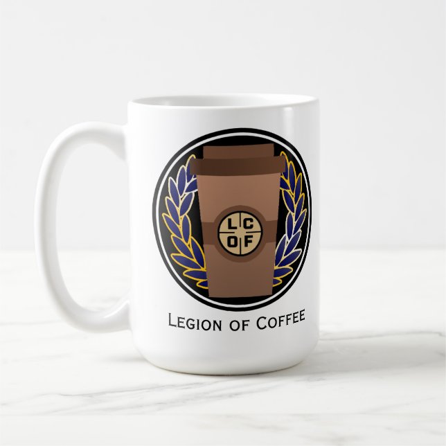 Taza De Café Legión del Café Mug (Izquierda)