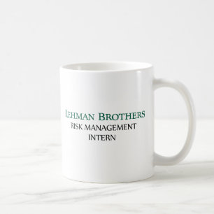Taza De Café Lehman Brothers Gestión de Riesgos Internos Mugs