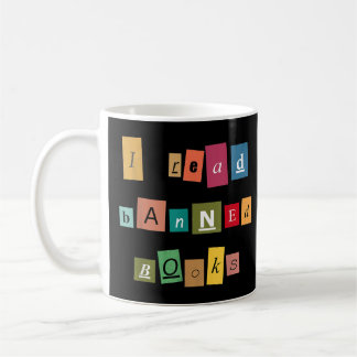 Taza De Café Leí Libros Prohibidos - Gracioso Lector de Camiset
