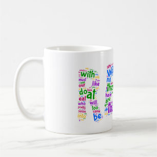 Taza De Café ¡Leído! ¡Aprenda sus palabras de la vista!