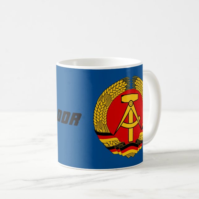 Taza De Café Leipzig, DDR - Alemania Oriental (Anverso derecho)
