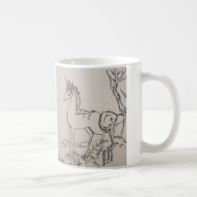 Taza De Café Leísteis The unicorn (Derecha)