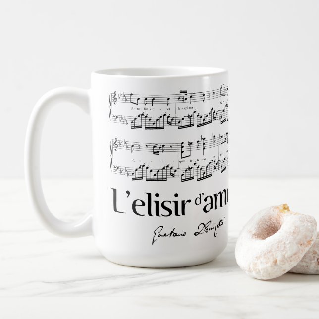 Taza De Café L'elisir d'amore 2 (Con donut)