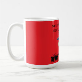 Taza De Café lema de graduación de Einstein rojo brillante