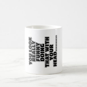 Taza De Café Lema divertido